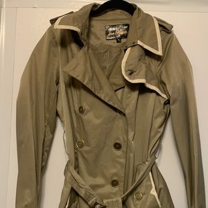 Green Rain coat